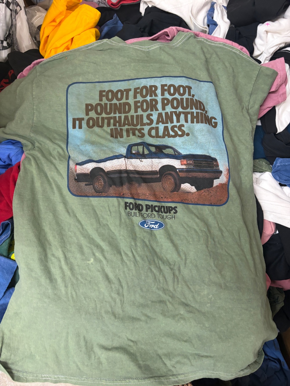 New ford bronco car lover tee shirt T-shirt graphic all sizes green short sleeve